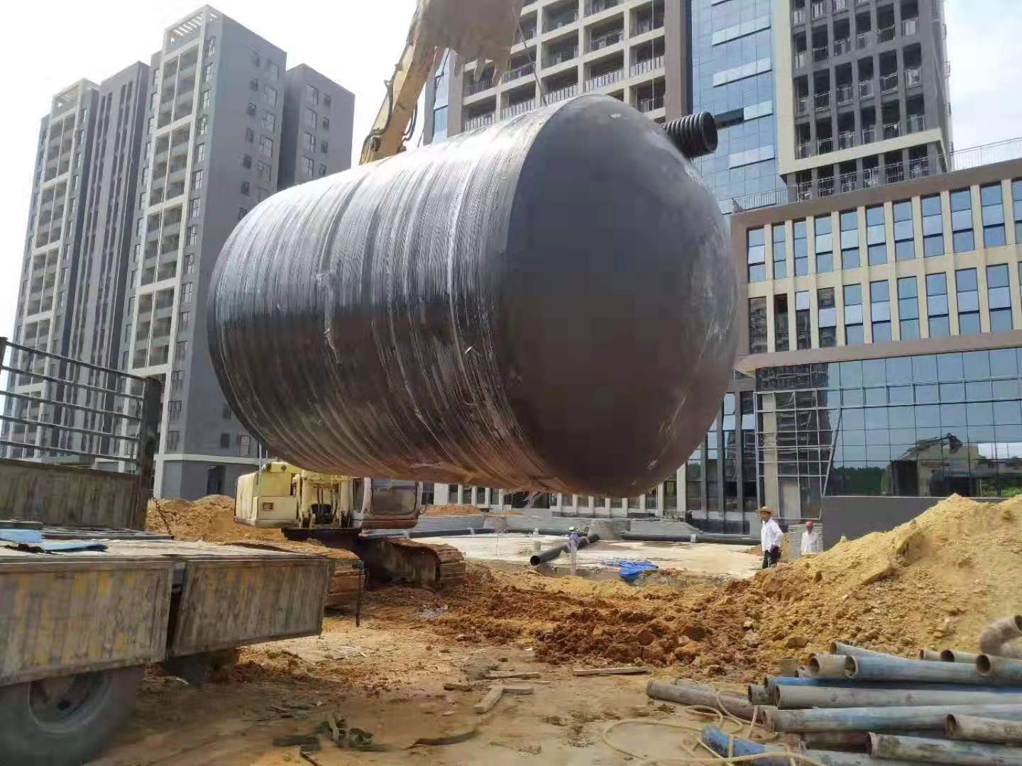 玻璃钢成品化粪池